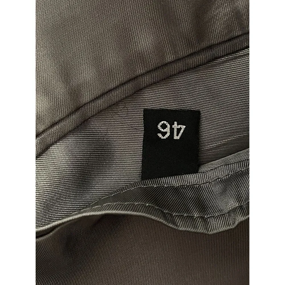 VTG Haggar‎ Imperial Athletic Fit 46R Wool Double Breasted Blazer Jacket Grey